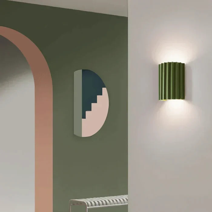 Decorative LED wall sconce, a modern lighting fixture designed to elevate home decor with accent light.