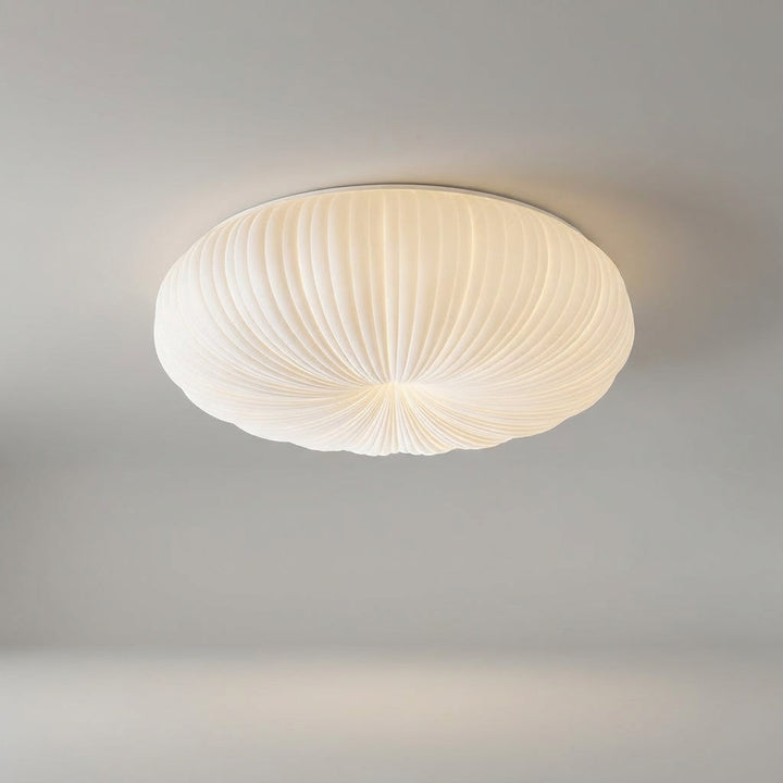 Sleek, minimalist design of the Ciravine modern flush mount LED ceiling light, offering smart, contemporary home lighting.