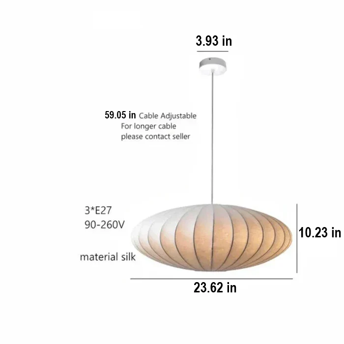 Contemporary silk lampshade pendant light adorned with elegant crystals for home decor.