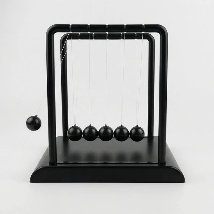 Unique kinetic desk ornament, a soothing magnetic sculpture perfect for office relaxation and modern tabletop decor.