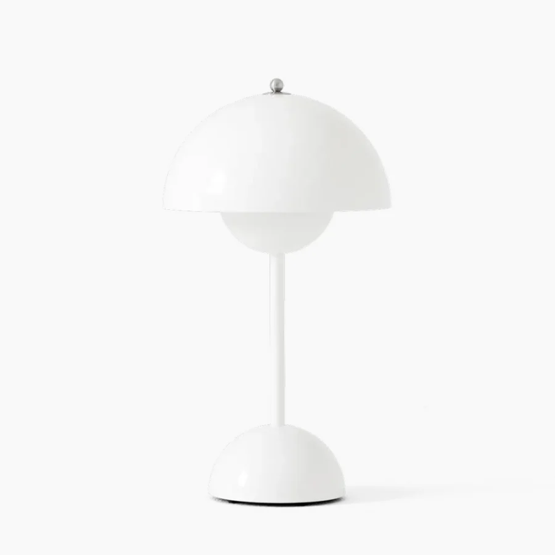Modern LumiTouch table lamp with touch control & 3 adjustable LED light tones for bedroom or office.
