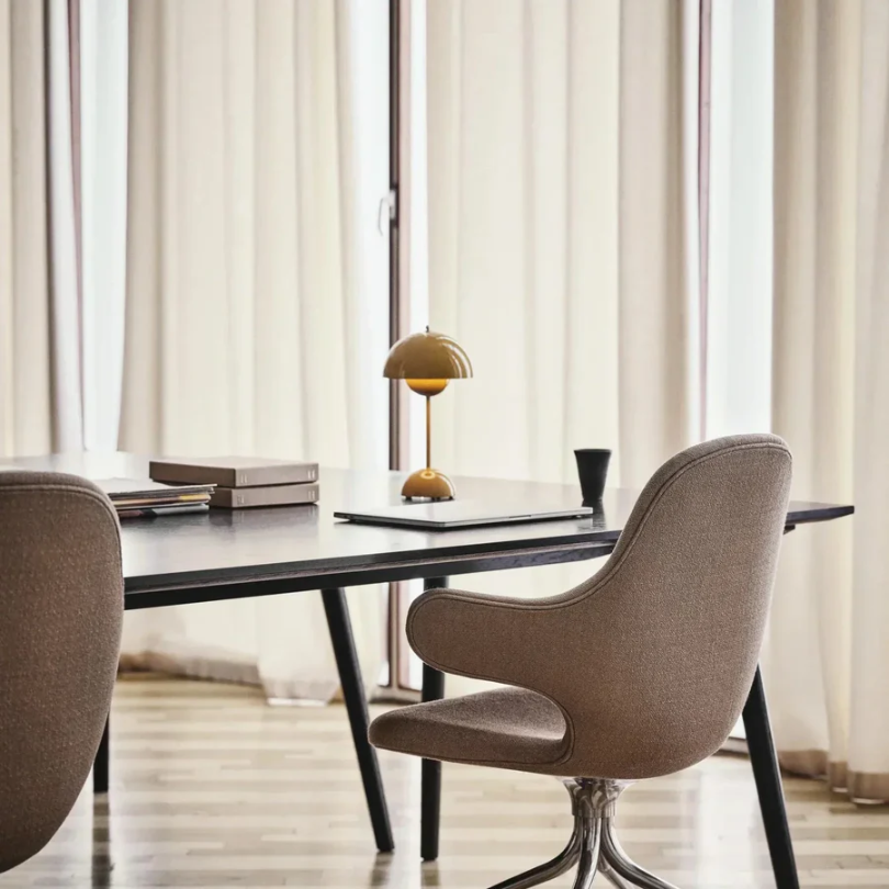 Modern LumiTouch desk lamp, an adjustable LED touch lamp providing perfect accent light for any space.