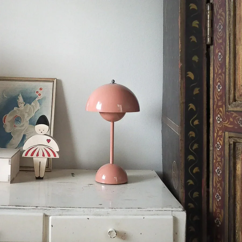 LumiTouch modern accent light, a touch-sensitive LED table lamp with 3 light tones for enhanced decor.