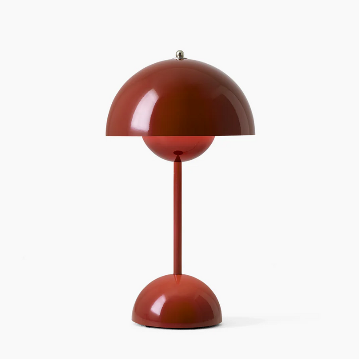 Contemporary LumiTouch bedroom lamp with intuitive touch controls & 3 light tone options for mood lighting.