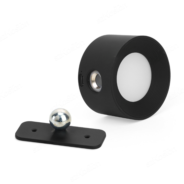 LumoFlex wireless LED lamp, dimmable rechargeable wall light. Perfect for modern bedroom lighting.