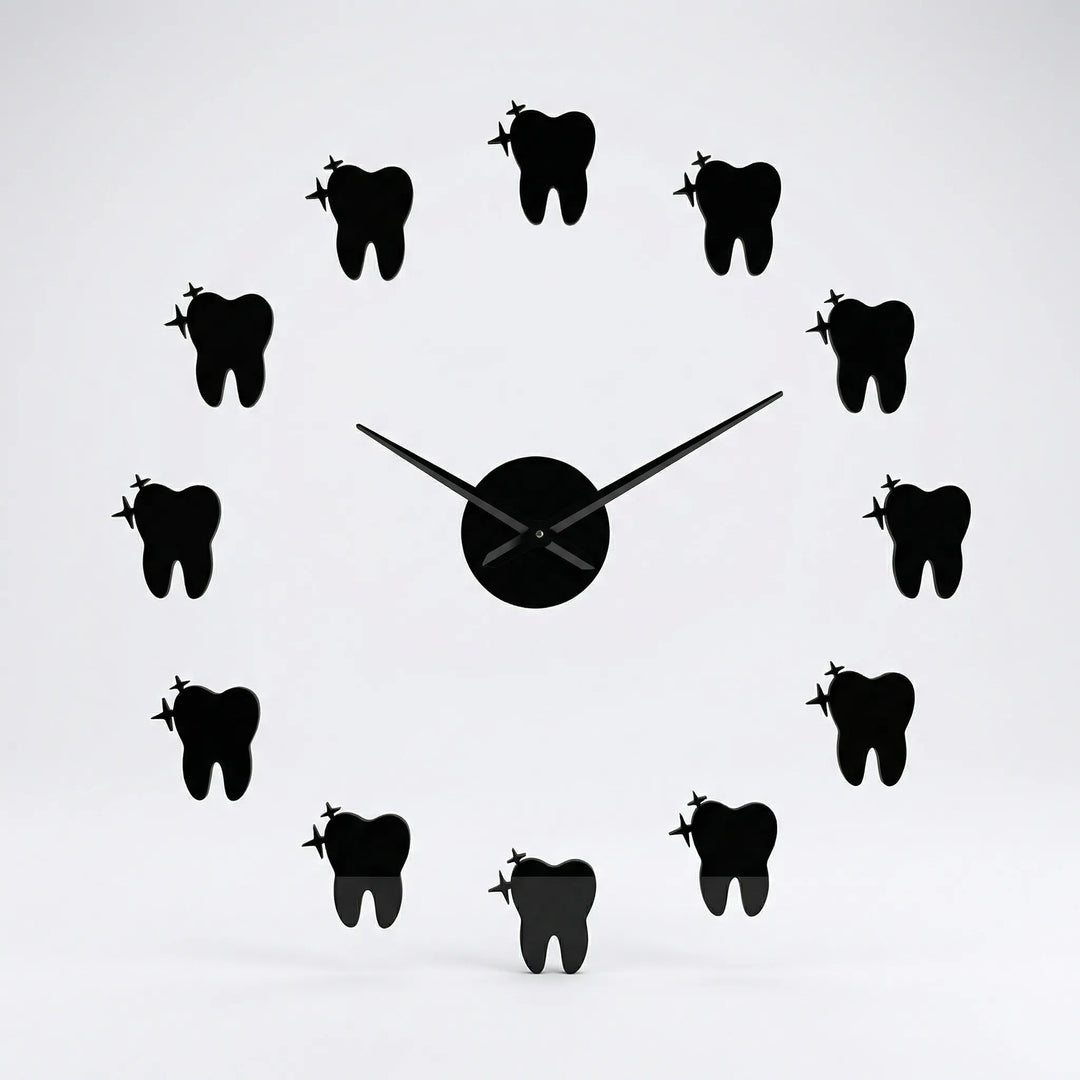 Reflective modern wall clock with mirror effect and silent movement. Sleek design enhances living room or office decor.