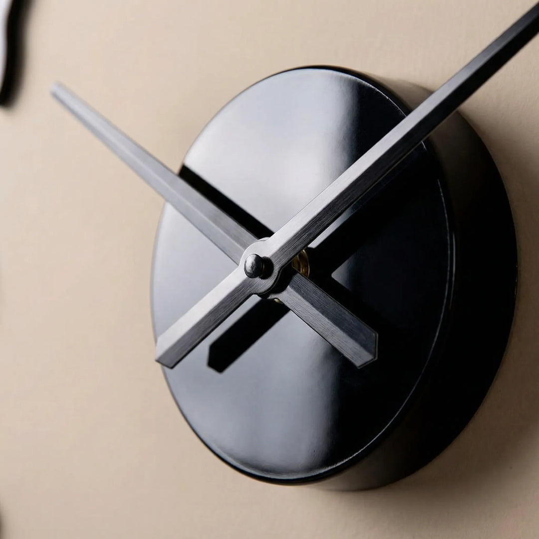 Unique dental office wall clock. Modern mirror effect, silent movement, and elegant dental motif for professional decor.