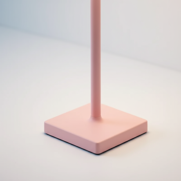 Sleek wireless LED lamp offering dimmable ambient light, ideal for modern indoor & outdoor settings. Rechargeable.