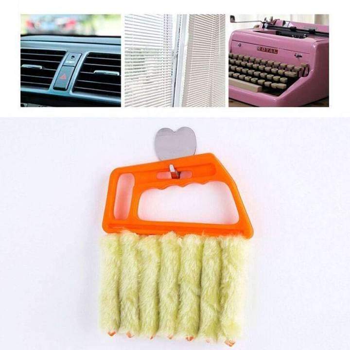 Multi-finger cleaning duster, designed for easy and effective removal of dust from home vents