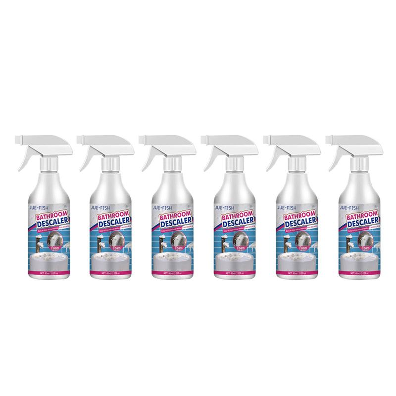 Deep cleaning foam cleaner shown working on a stained floor, powerful stain remover