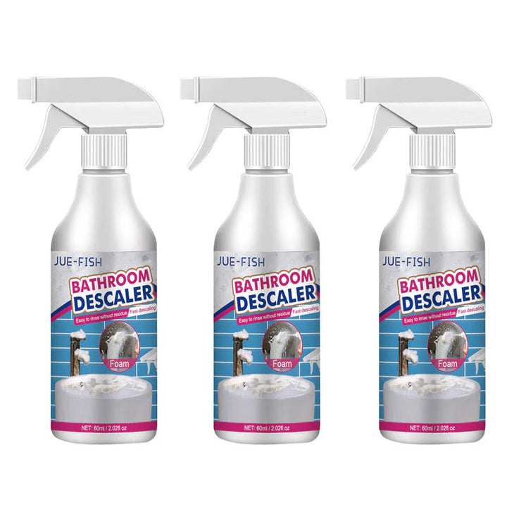 Gentle yet effective foam cleaner, safe for various home surfaces including wood