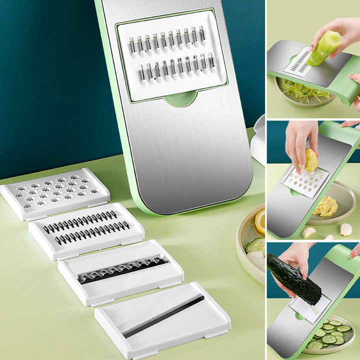 Stainless steel vegetable cutter and food slicer, a versatile kitchen tool