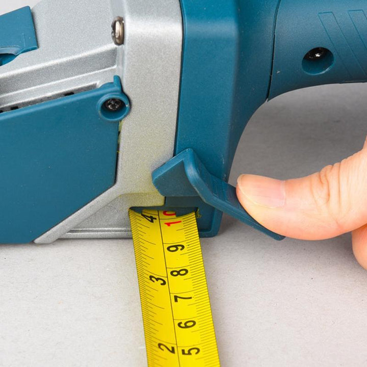Ergonomic drywall cutting and measuring tool, designed for comfortable and accurate use.