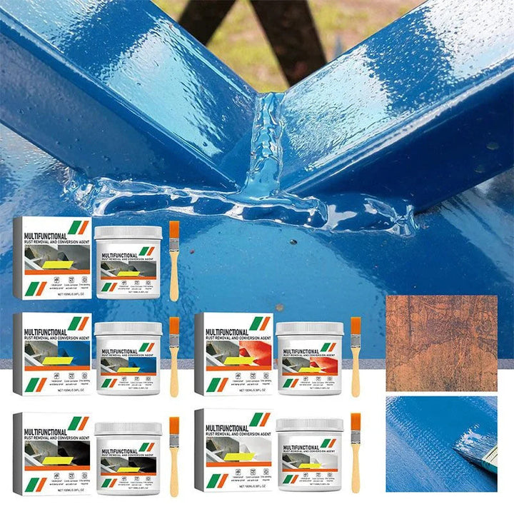 Multifunctional Metal Rust Eradicator & Converter Agent for automotive tools, preventing corrosion