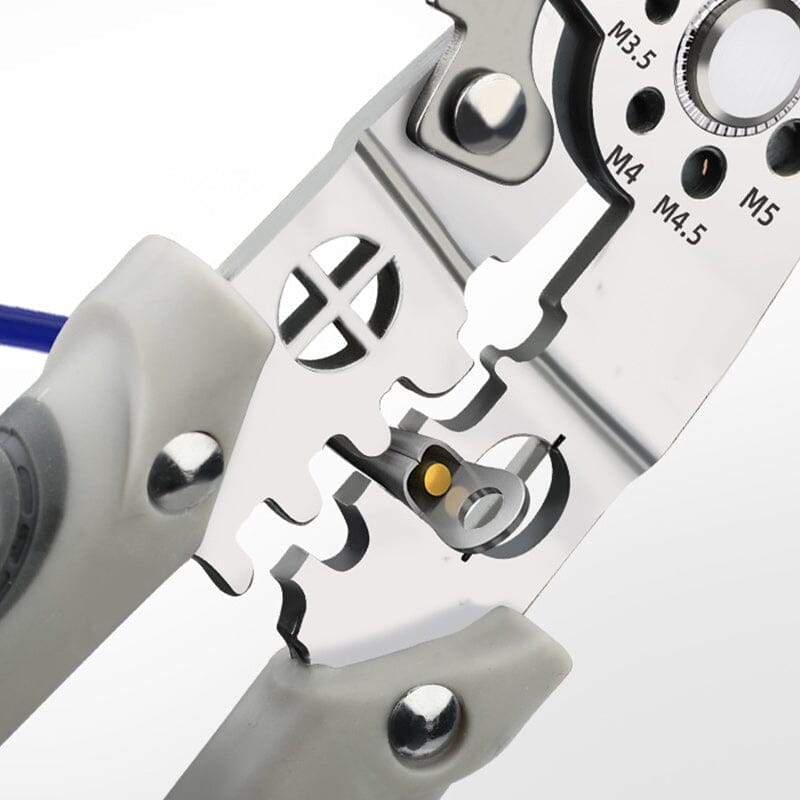 Electrician's pliers set: wire stripper, crimper, cutter for professional & home use