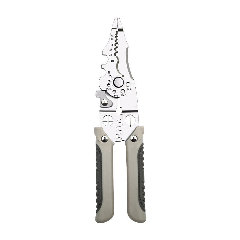 Durable wire stripper & cable cutter, an essential multitool for electrical and DIY tasks