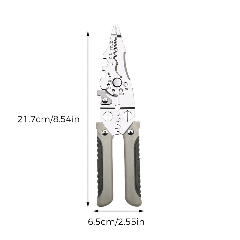 High-quality wire stripper crimper cutter, designed for efficiency & durability in wiring projects