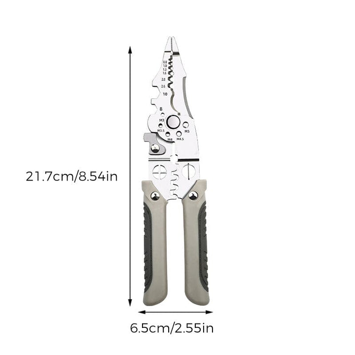 High-quality wire stripper crimper cutter, designed for efficiency & durability in wiring projects