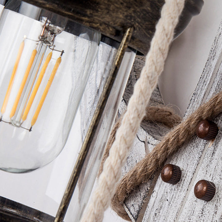 Nautical anchor wall sconce, an LED wall light accent for coastal living rooms, baths & entryways.