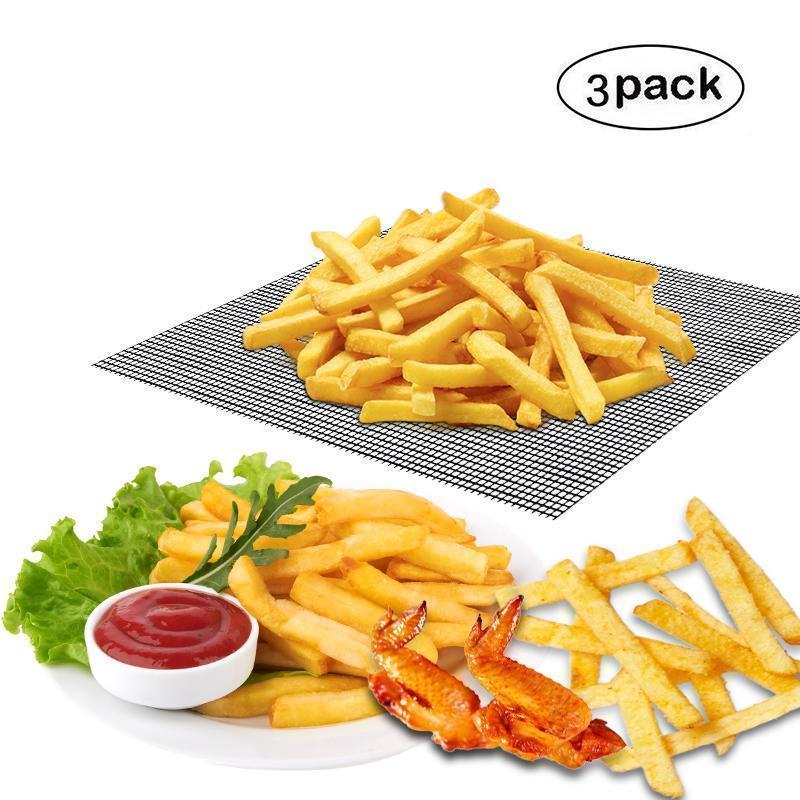 Versatile non-stick BBQ grill mat for even cooking and easy food release, top kitchen accessory