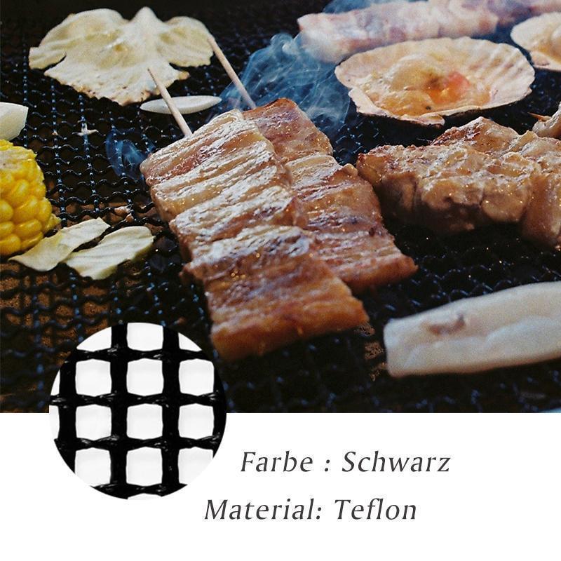 BBQ grill mat set, non-stick surface, ideal for outdoor cooking and grilling on any BBQ