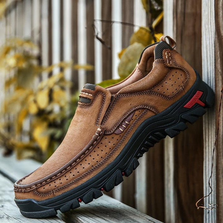 Breathable Erik men's walking shoes with durable construction, comfort, and support on any terrain.