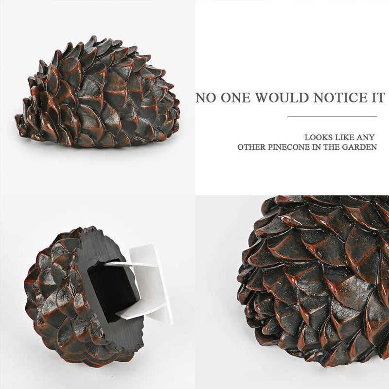 Garden key storage rock, secure and unobtrusive, a smart home security solution