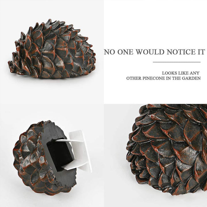 Garden key storage rock, secure and unobtrusive, a smart home security solution