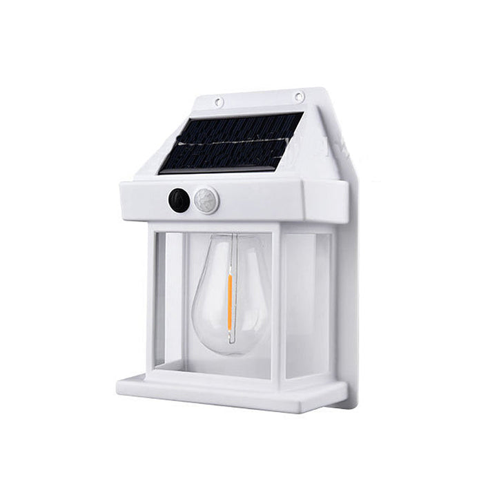 Durable, weatherproof solar wall lamp for all-season outdoor use