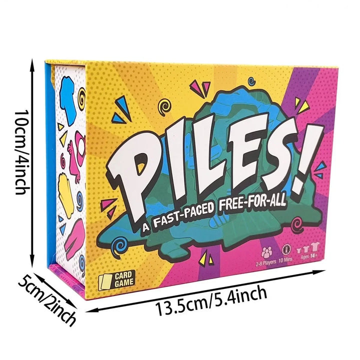 Outfitrix Family Fun Card Game components spread out. Includes colorful cards for engaging family game nights & parties.