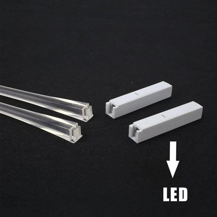 Unisex Lightsaber LED chopsticks in a vibrant purple, enhancing any meal with a luminous glow.