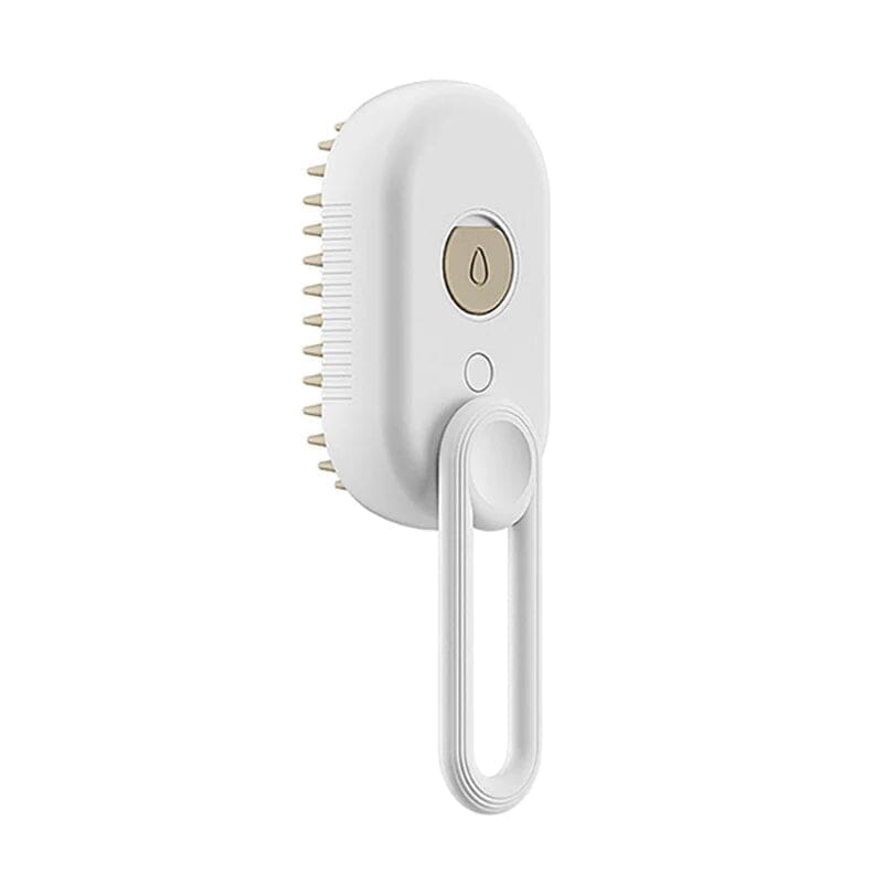 Pet Steam Grooming Brush, essential grooming tool for reducing shedding & improving pet hygiene