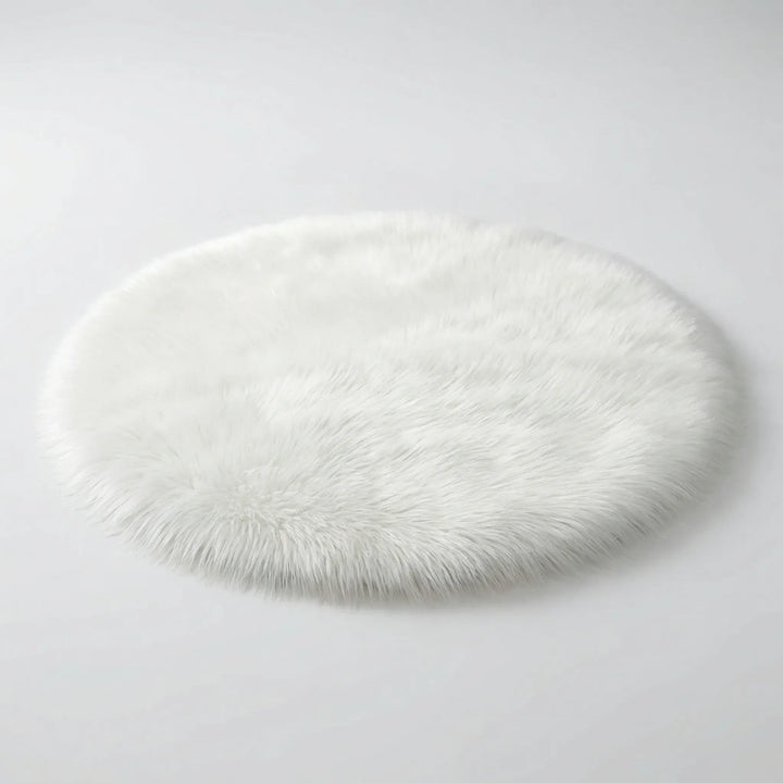 Modern Flowique statement area rug featuring wavy design, plush shag, and non-slip comfort.