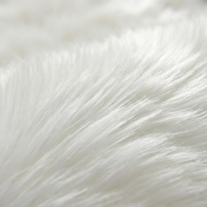 Soft carpet with plush shag texture and non-slip backing, ideal home decor for any room.
