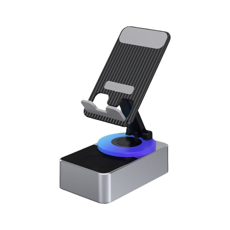 Versatile mobile stand with high-quality Bluetooth speaker and reliable power bank function