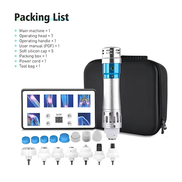 Innovative portable ED shockwave device. Promotes blood circulation & men's sexual health.