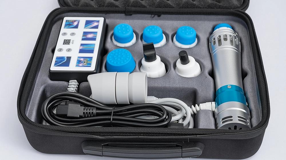 Compact ED shockwave therapy machine for men. Discreet & easy-to-use home wellness solution.