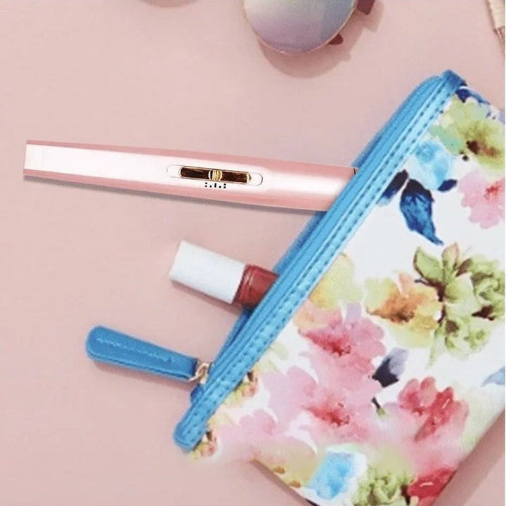 Electric nail drill machine plugged in, ready for professional or home manicure use