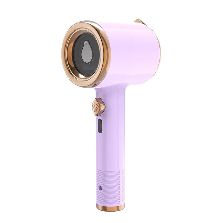Garment steamer and portable iron in operation, releasing steam to smooth out creases on clothing.