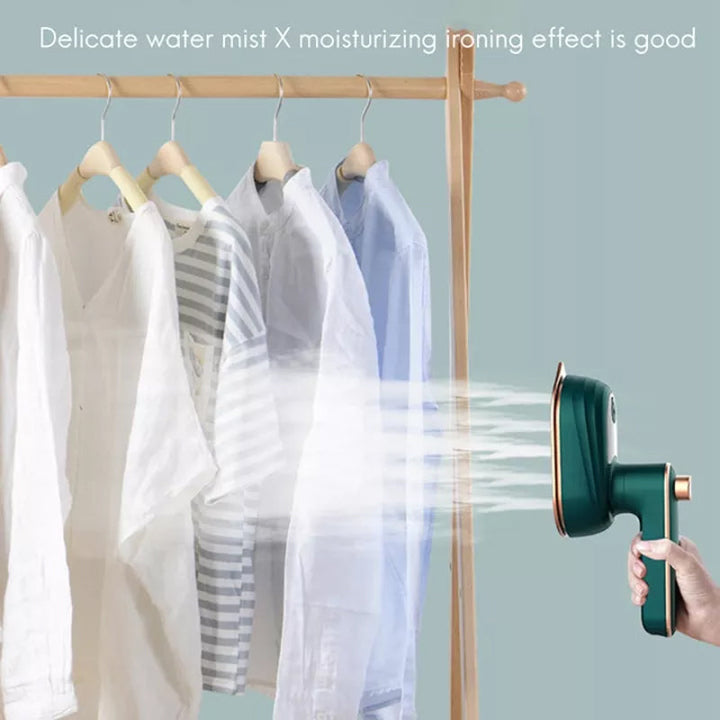Compact steam iron for clothes, an essential travel iron for crisp, fresh looking fabrics