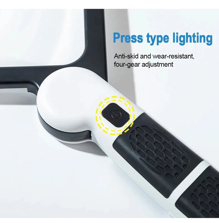 TavvitaImp012 dimmable LED magnifier, great for inspection, crafting, and low-light reading.