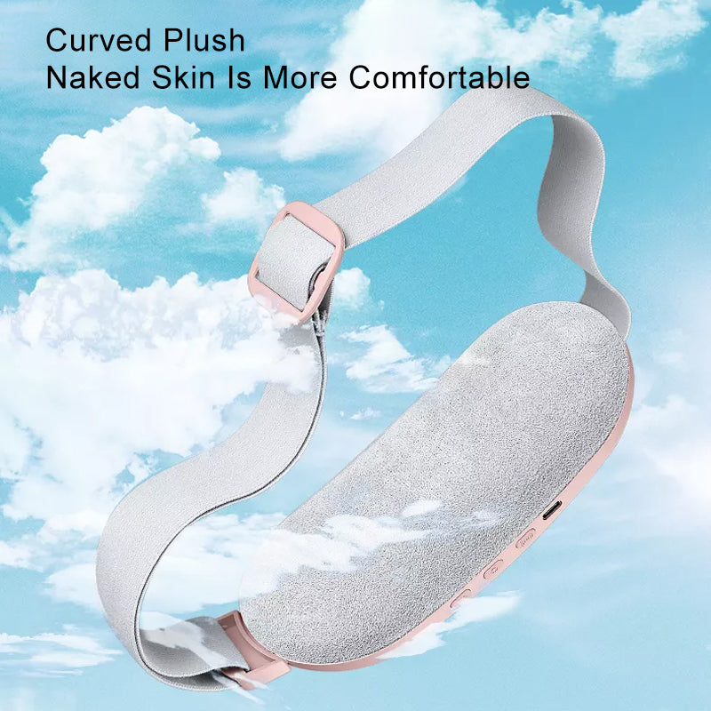 Wellness device: portable heating pad and massager for effective menstrual cramp comfort