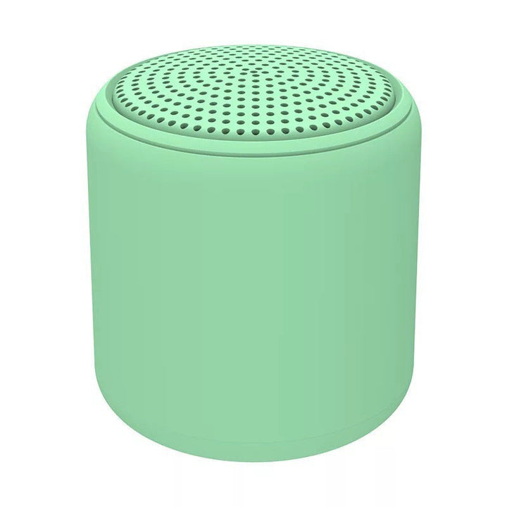 Compact waterproof wireless speaker, mini, with immersive stereo sound