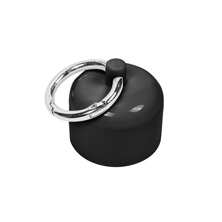 Everyday carry (EDC) keychain container for medication or tiny valuable items