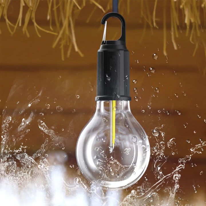 Vintage portable lamp with Type-C charging, ideal for home accent & emergency light