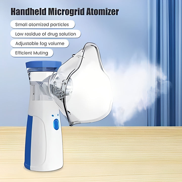 Home use portable USB nebulizer for respiratory support, suitable for the whole family.