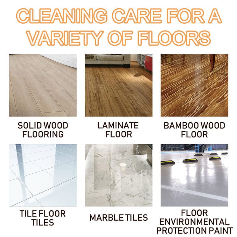 Floor cleaner for home & kitchen, an essential cleaning product for quick-dry decontamination and stain removal.