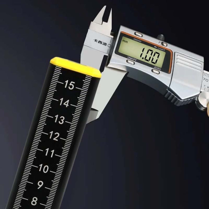 Ergonomic magnetic level tool with multiple vials, perfect for professional tile and ceiling work.