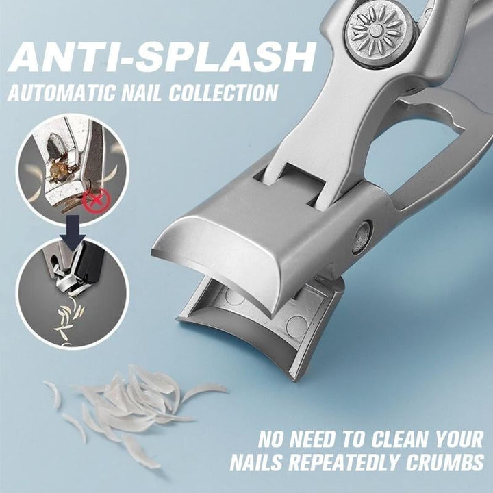 Precision ultra sharp nail clippers for thick nails, stainless steel unisex grooming tool