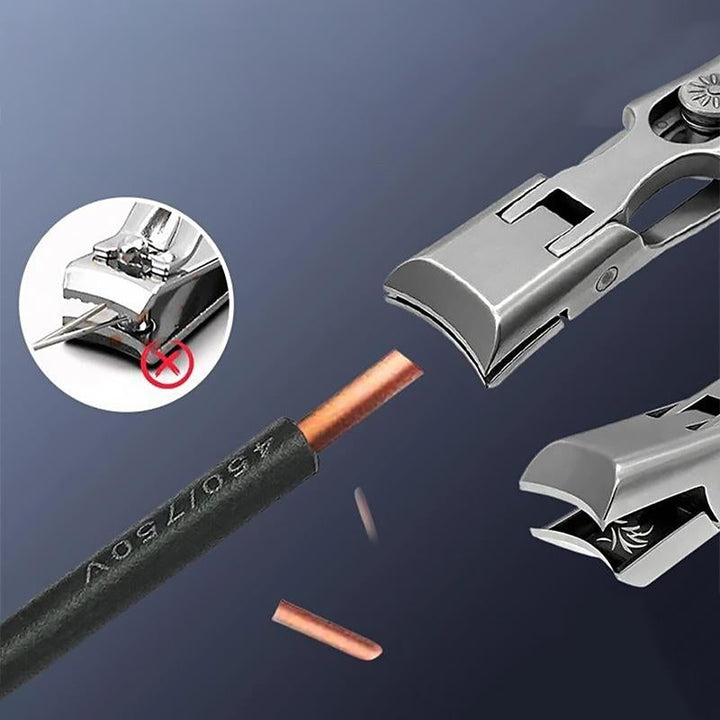 Heavy-duty nail clippers for thick nails, ultra sharp stainless steel, a reliable tool